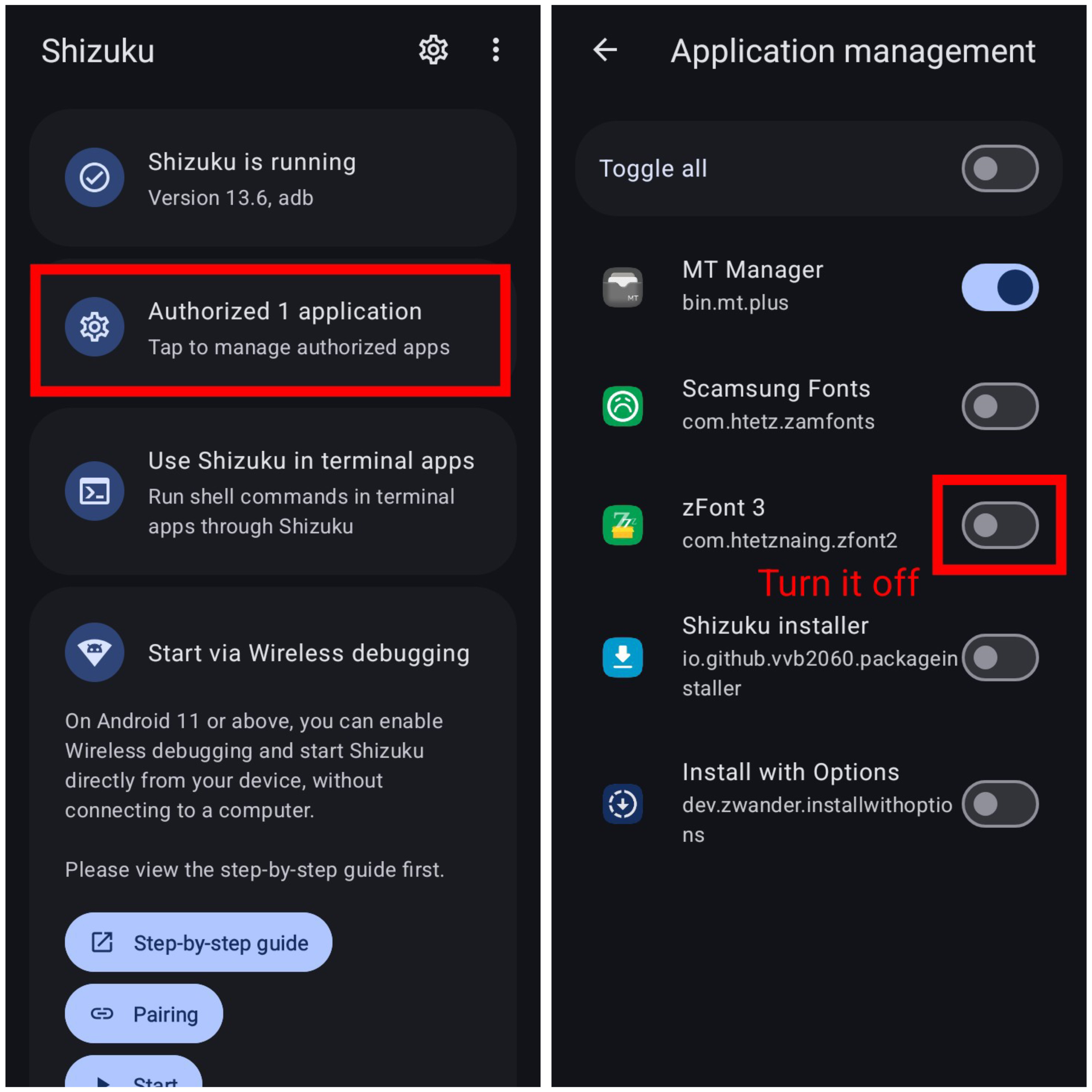 Fix Service Start Failed
